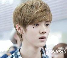 鹿晗呆图片,捕捉偶像的可爱瞬间